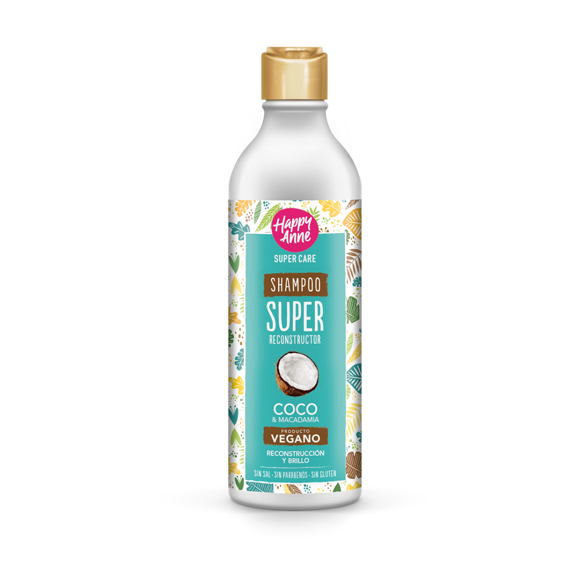 Shampoo Vegano Super Care Coco & Macadamia - Imagen 1