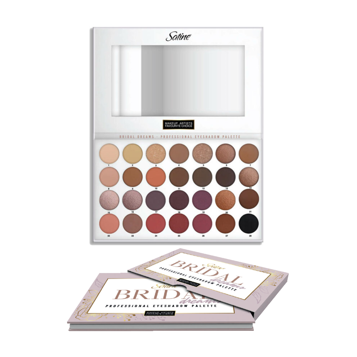 Paleta de Maquillaje (Sombras para ojos) Bridal Dreams 28 Tonos - Imagen 1