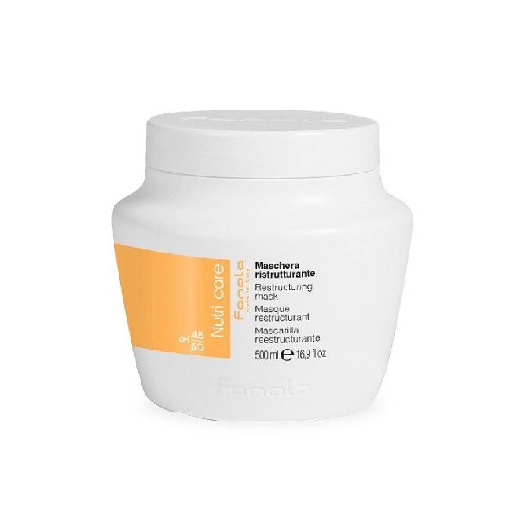 8008277760551 FANOLA MASCARILLA 500 ML Mascarilla reestructurante Aceite de linaza & proteínas de leche - Imagen 1