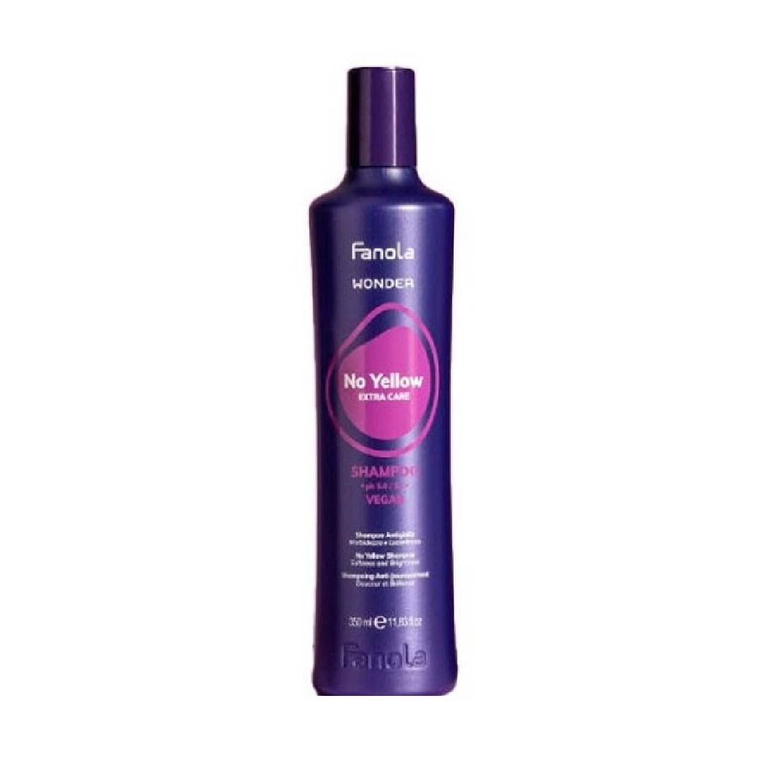 8008277762050 FANOLA SHAMPOO 350ML Shampoo Vegano Pigmento violeta extra & Aceite de marlú - Imagen 1