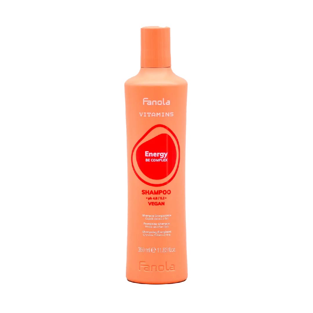 8008277762555 FANOLA SHAMPOO 350ML Shampoo Vegano Vitamina E, Provitamina B5 & Extracto de ortiga - Imagen 1