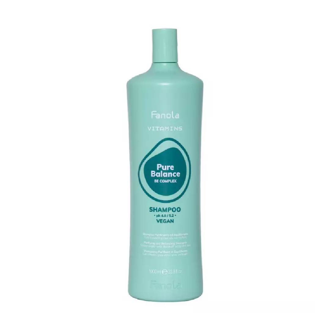 8008277762609 FANOLA SHAMPOO 1000 ML Shampoo Vegano Complejo de Vitaminas, Extractos botánicos purificantes & Agentes limpiadores suaves - Imagen 1