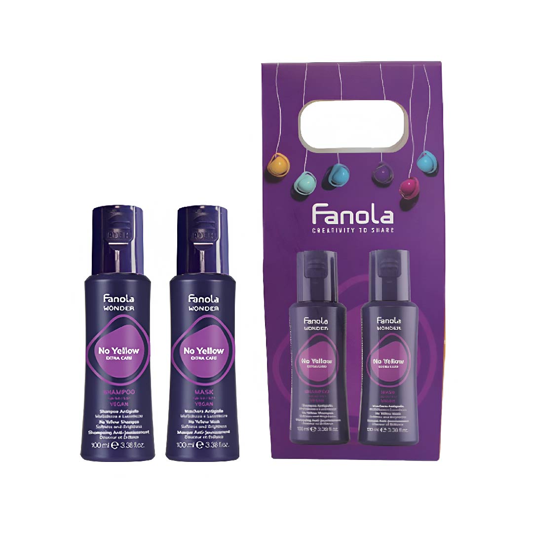 8008277766393 FANOLA KIT WONDER 100ML Kit Shampo + Mascarilla Vegana - Imagen 1